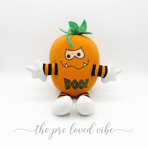 Halloween plush pumpkin - halloween,