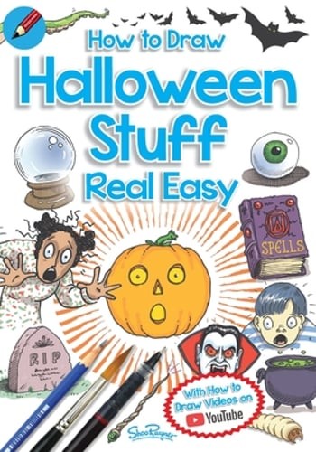 How draw halloween - to,